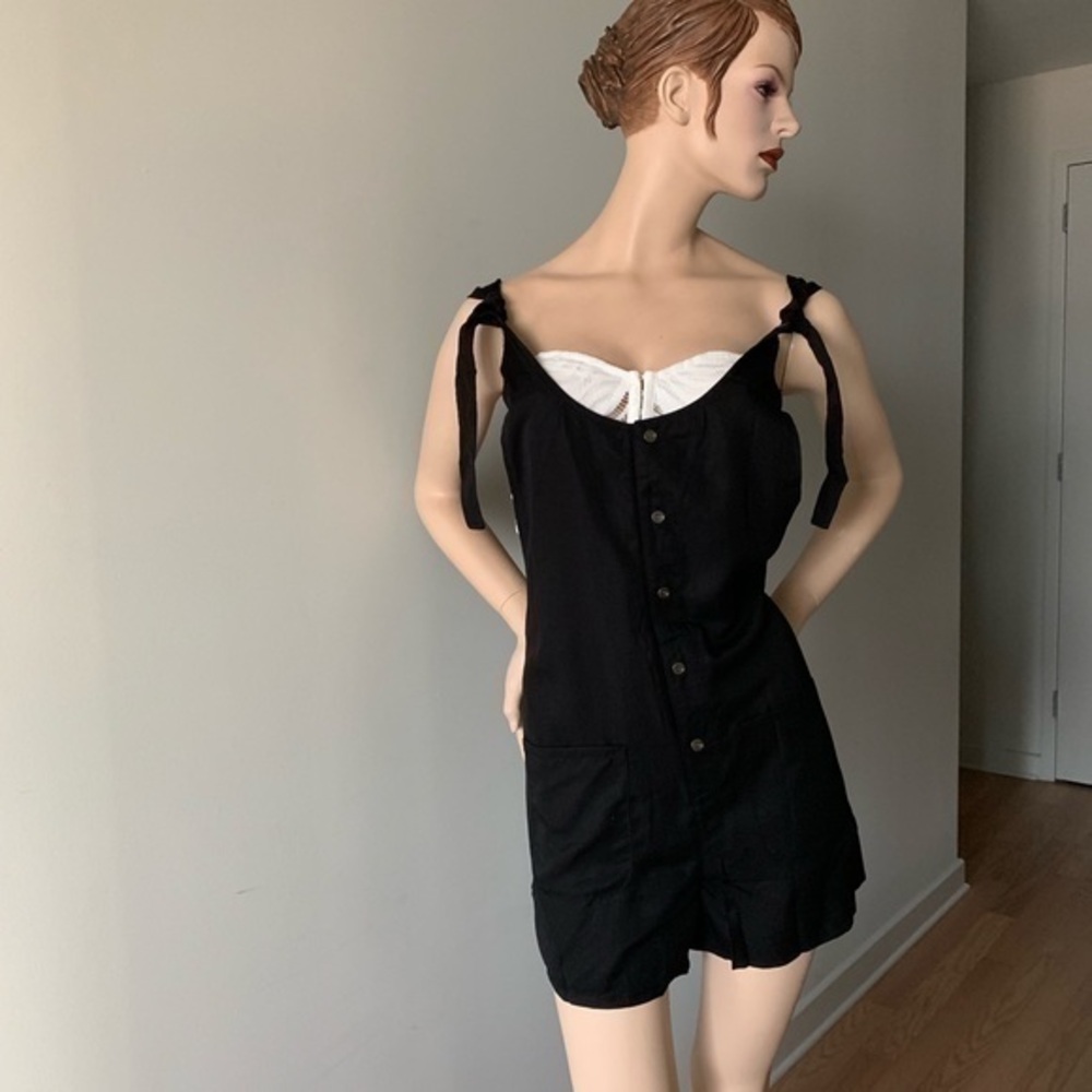 Lost in Lunar black romper!